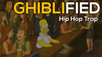 Ghiblified Cover Art